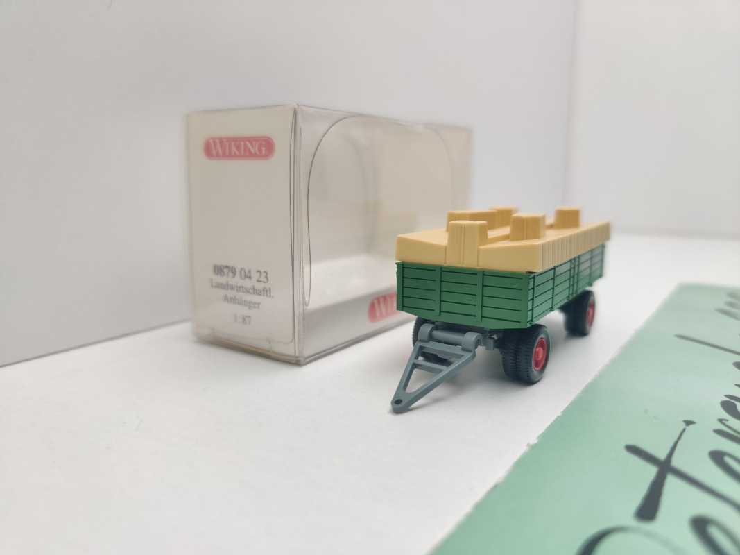 Wiking H0 0879 04 23 Landwirtschaftl. Anhänger / 1:87 / OVP