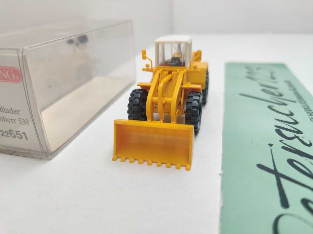 Wiking H0 22651 Radlader "Liebherr531" / 1:87 / OVP