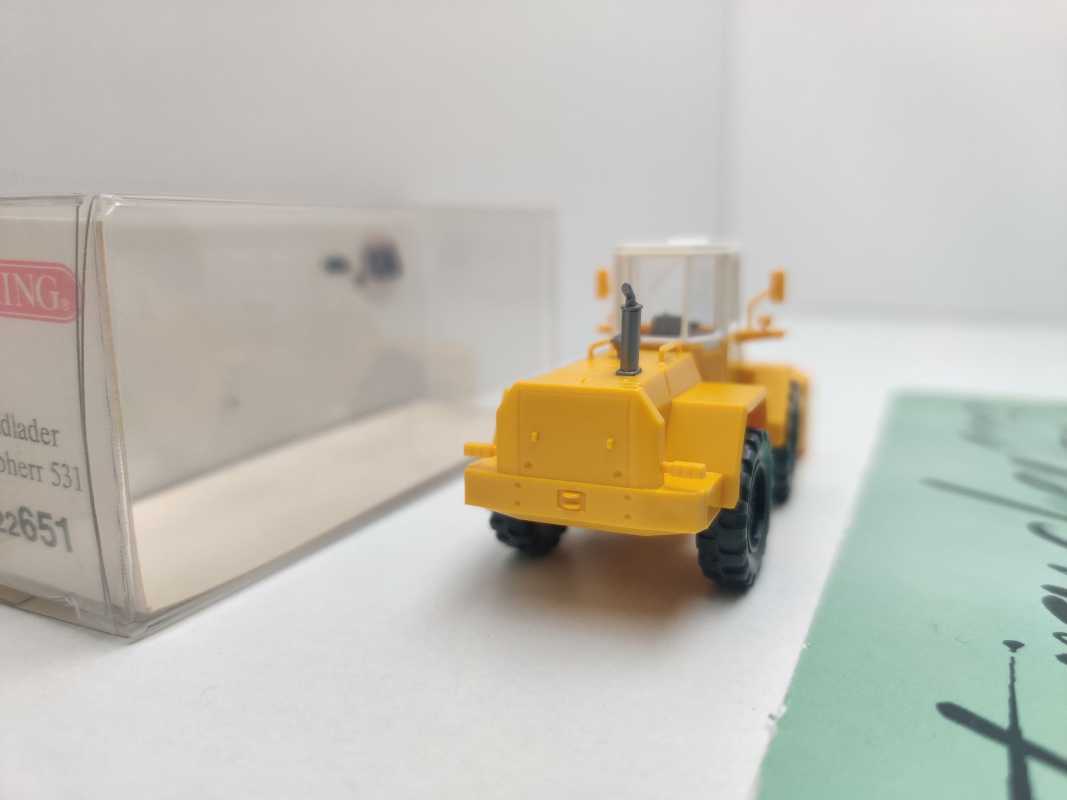 Wiking H0 22651 Radlader "Liebherr531" / 1:87 / OVP