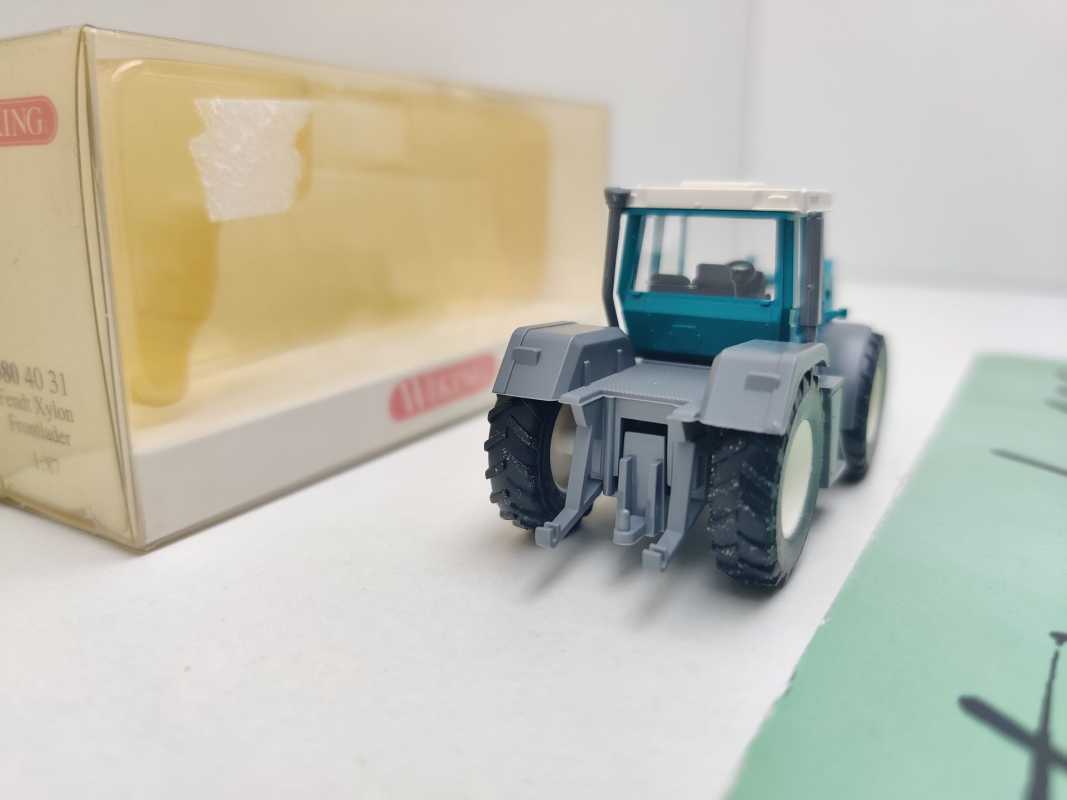 Wiking H0 380 40 31 Systemschlepper "Fendt Xylon Frontlader" / 1:87 / OVP