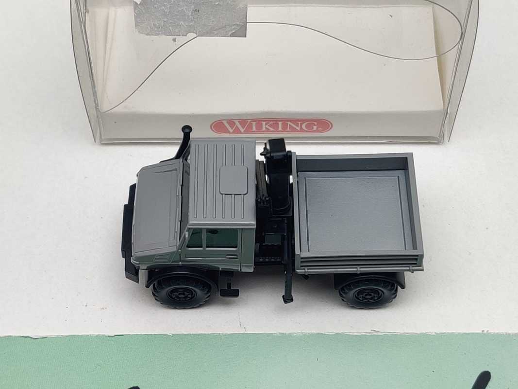Wiking H0 647 03 27 Mercedes Benz "Unimog U1850" Ladekran / 1:87 / OVP