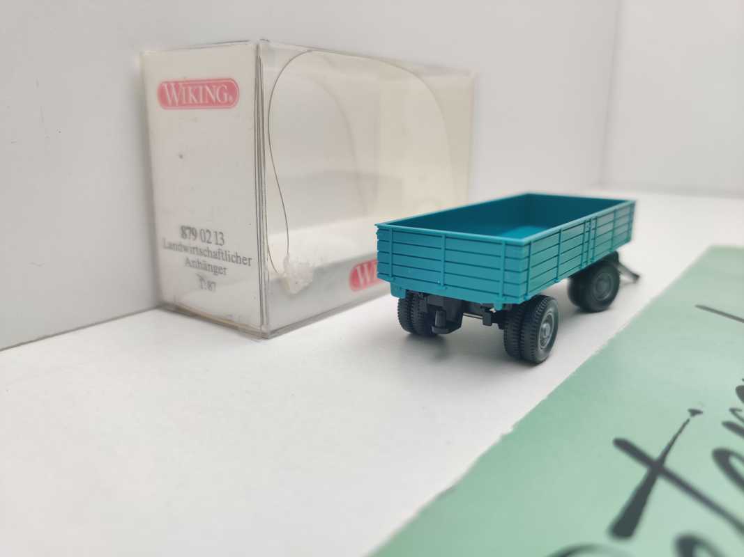 Wiking H0 879 02 13 Landwirtschaftl. Anhänger / 1:87 / OVP
