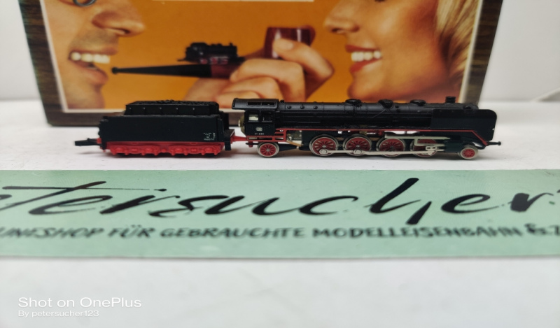 Märklin Z DC 8827 Güterzuglokomotive mit Schlepptender / DB / OVP