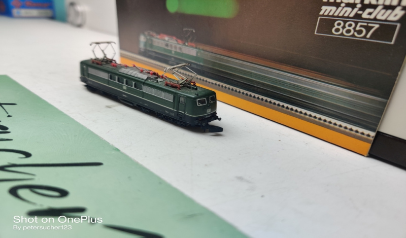 Märklin Z DC 8857 Elektrolokomotive BR 151 / DB / OVP