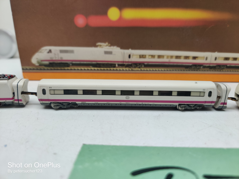 Märklin Z DC 8871 Triebwagenzug ICE / DB / OVP