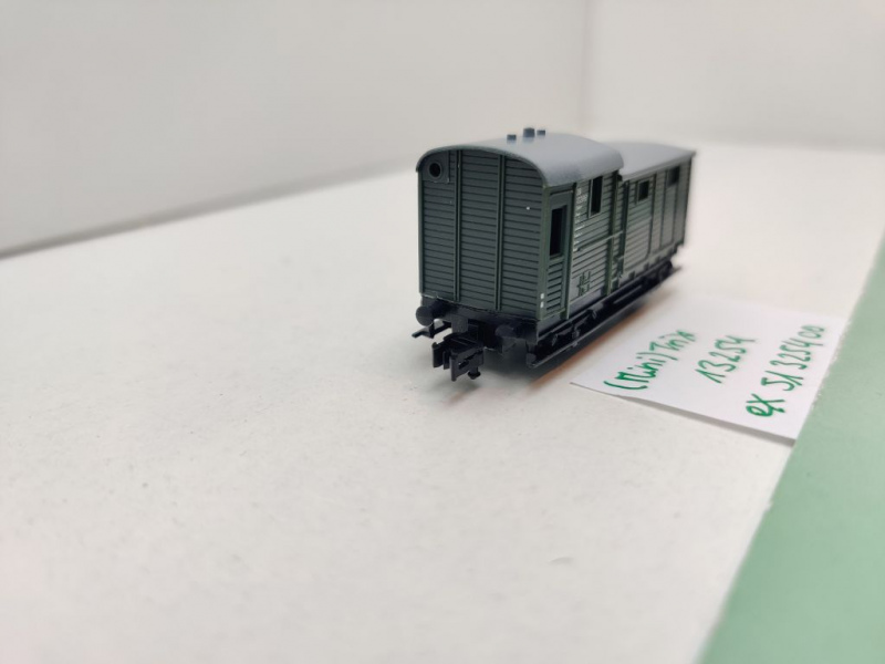 Minitrix N DC 13254 ex 51325400 Güterzugbegleitwagen Pwg / DB