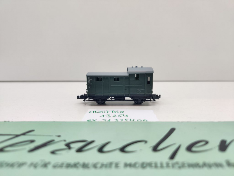 Minitrix N DC 13254 ex 51325400 Güterzugbegleitwagen Pwg / DB