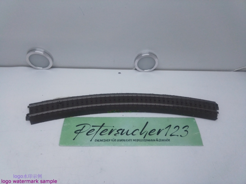 Märklin H0 1 x gebogenes C-Gleis 24430  R4  = 579.3 mm / 30° / Anlagenrückbau