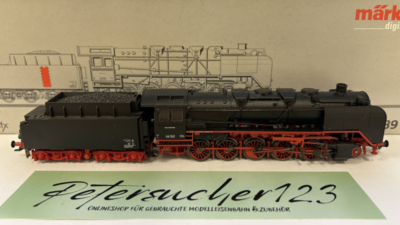 MÄRKLIN H0 AC 37889 / BR44 Dampflok Schlepptender DB / Mfx / Sound / Telex / OVP