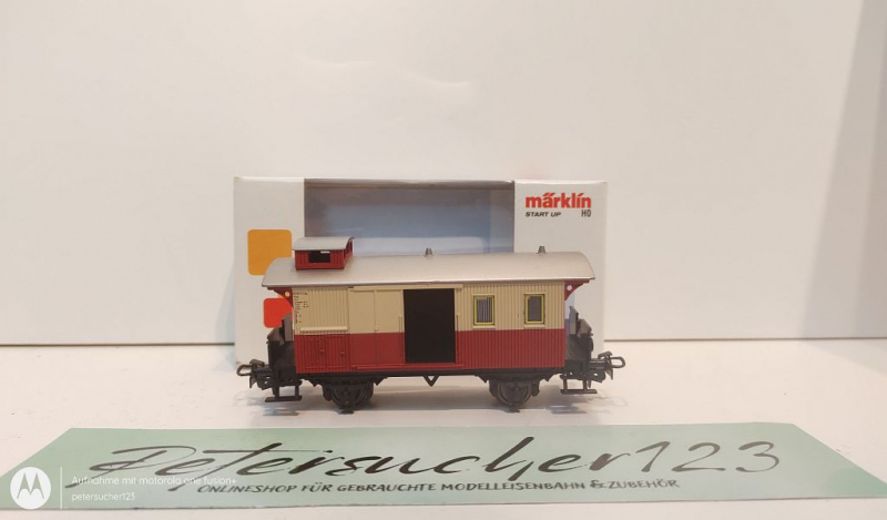 Märklin H0 AC 4108 Gepäckwagen / Pwi / Privat / OVP my world