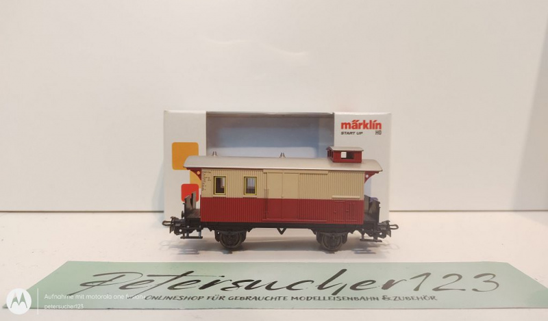 Märklin H0 AC 4108 Gepäckwagen / Pwi / Privat / OVP my world