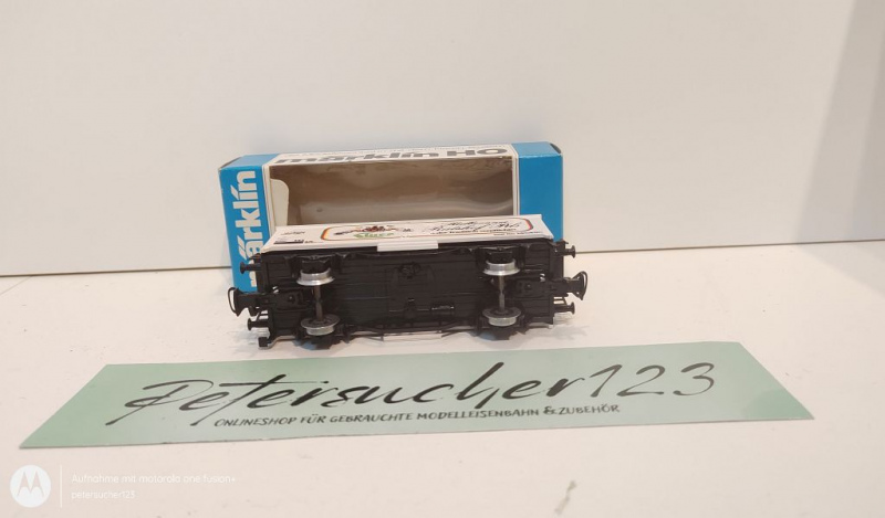 Märklin H0 AC 4415 SoMo Bierkühlwagen "Cluss Heilbronn"  / OVP blau
