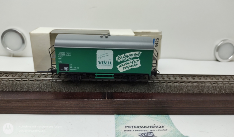Märklin H0 4425 Gedeckter Güterwagen VIVIL Weiße OVP