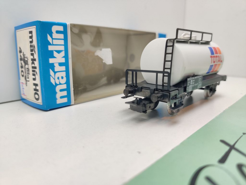 Märklin H0 AC 4440 Kesselwagen "Veedol" / DB / OVP blau