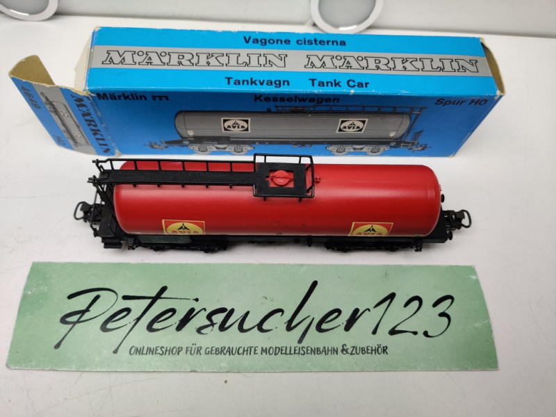 Märklin H0 4649  Kesselwagen AVIA / Rot / 4-Achser / Blaue OVP