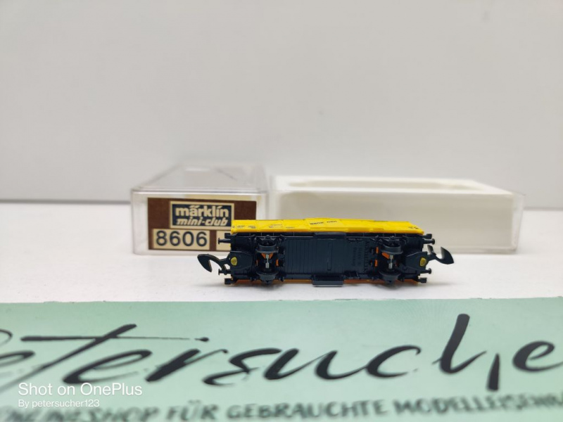 Märklin Z DC 8606 Bananenwagen / Ibbis / DB / OVP