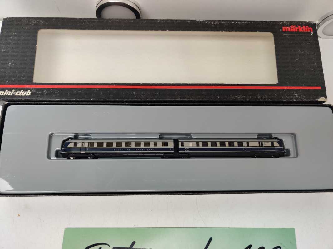 Märklin Z DC / 88870 / zweiteiligen Dieselschnelltriebwagen / BR SVT 04 / DB / Analog  / OVP