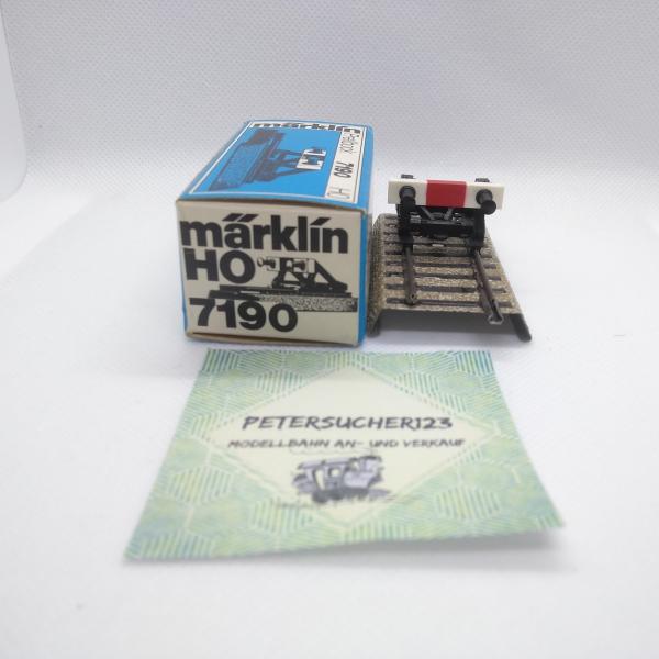 Märklin H0 M-Gleis 1x 7190 Prellbock OVP