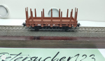 Märklin H0 AC 3337821-5 Rungenwagen DB Braun 2-Achser