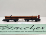 Arnold N DC 4479 Drehschemelwagen-Paar für Langholz / helle Kuppelstange