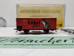 Brawa H0 DC 49797 Gedeckter Güterwagen G10 Erdal / Werner & Metz/ DB / OVP