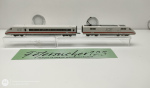 Fleischmann N DC BR402 030-1 ICE Triebwagen Set Licht Analog DB