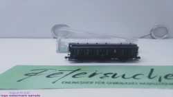 Fleischmann DC N 807008 K / 3-achsiger Personenwagen / Abteilwagen 3. Kl. / Bremserhaus (Bauart C pr 21) / OVP
