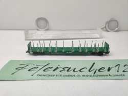 Fleischmann N DC 825402 / 4-achsiger Rungenwagen / Rnoos 644 / „On Rail“ / OVP