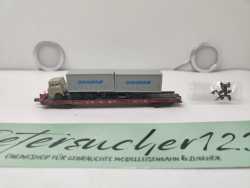Fleischmann N DC 8279 Rollende Landstraße / LKW DANZAS / DB