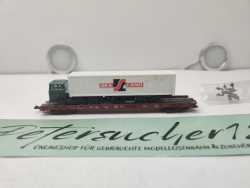 Fleischmann N DC 8279 Rollende Landstraße / LKW SEELAND / DB