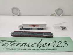 Fleischmann N DC 8279 Rollende Landstraße / LKW Seeland / DB