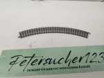 Fleischmann N DC 9120 Gebogenes Gleis (R1) / 192 mm / Bogenwinkel 45°