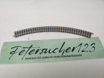 Fleischmann N DC 9125 Gebogenes Gleis (R 2) / 225,6 mm / Bogenwinkel 45°