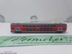 Fleischmann DC N 988625 K / 4-achsiger Doppelstockwagen 2. Kl./ (Bauart DBza 751) / DB / Personen / OVP