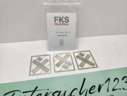 FKS N 160-050-01 Baustellen-WC für Modellbau Metall / unbenutzt / 1:160 / OVP