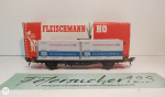 Fleischmann H0 DC 5234 Container-Tragwagen "World Transport Agency" / DB / OVP