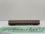Fleischmann N DC 8160 IC-Schnellzugwagen 1.Kl / dkl rot / Avümh111 / DB