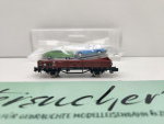 Fleischmann N DC 820001 Niederbordwagen X90/ 2 DKW Modelle / NEM / DB / OVP