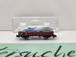 Fleischmann N DC 820002 Niederbordwagen X90/ 2 DKW Modelle / NEM / DB / OVP