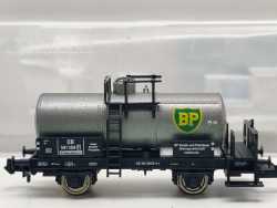 Fleischmann N DC 881906-2 Kesselwagen Bremserhaus "BP" / NEM / DB / EVP