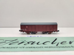Fleischmann N DC 931486 gedeckter Güterwagen Gbs254 / Gleisreinigung / NEM / DB