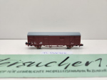 Fleischmann N DC 9318-92 ged. Güterwagen Gbs aus Set / NEM / DR / OVP