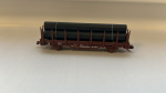 Hobbytrain N DC H23005-18 Rungenwagen mit Ladegut Rohre / DB / OVP