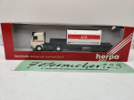 Herpa H0 / 1:87 / 821002 Hänger Zug Tanksattelzug /AGA Scania / OVP
