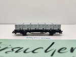 Hobbytrain N DC H23806 Niederbordwg + Behälter "Haus zu Haus" Kls443 / NEM / DB