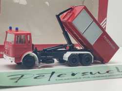 Herpa H0 820500 MAN F8 Feuerwehr-Wechsellader Abrollcontainer RW / 1:87 / OVP
