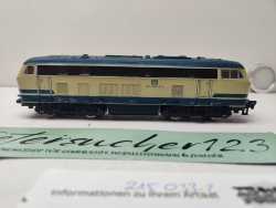 Roco H0 DC 4151 B / BR215 033-2 Diesellok / DB / Blau-Beige / Bastler / Defekt