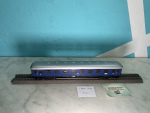Märklin H0  4501 Schnellzugwagen Blau 1.Kl. Blech DB
