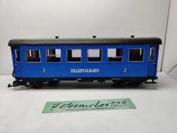 LGB Spur G3163 / vierachsigen Personenwagen 2. Klasse der Zillertalbahn