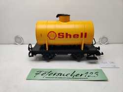 LBG Spur G 4040 / 2-achsiger Kesselwagen / SHELL / gelb